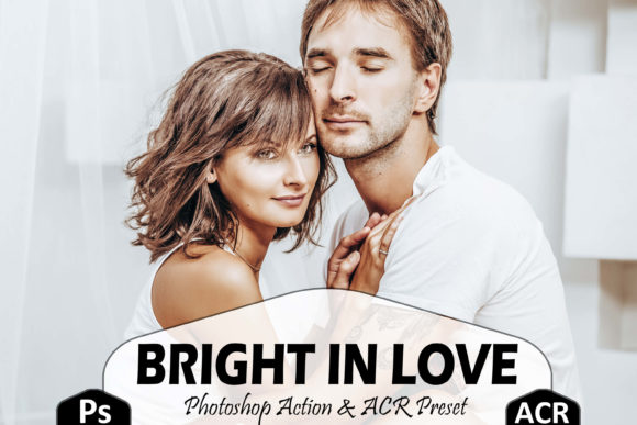 Download 10 Bright in Love Photoshop Actions - Photos Collection