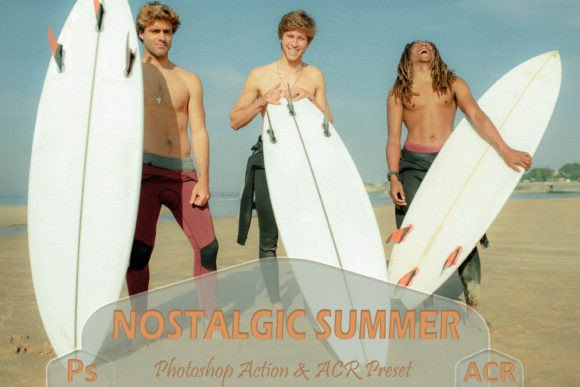 Download 10 Nostalgic Summer Photoshop Actions - Photos Collection