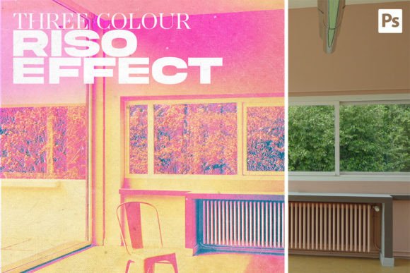 Download Riso Filter Effect for Photoshop - Photos Collection