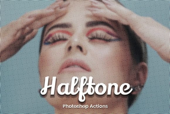 Download 38 Halftone Photoshop Actions - Photos Collection