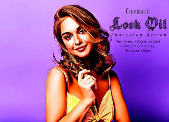 Download Cinematic Look Oil  Photoshop Action - Photos Collection